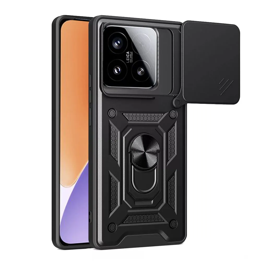 Custodia per Xiaomi 15, Techsuit, CamShield, Nera - immagine 1