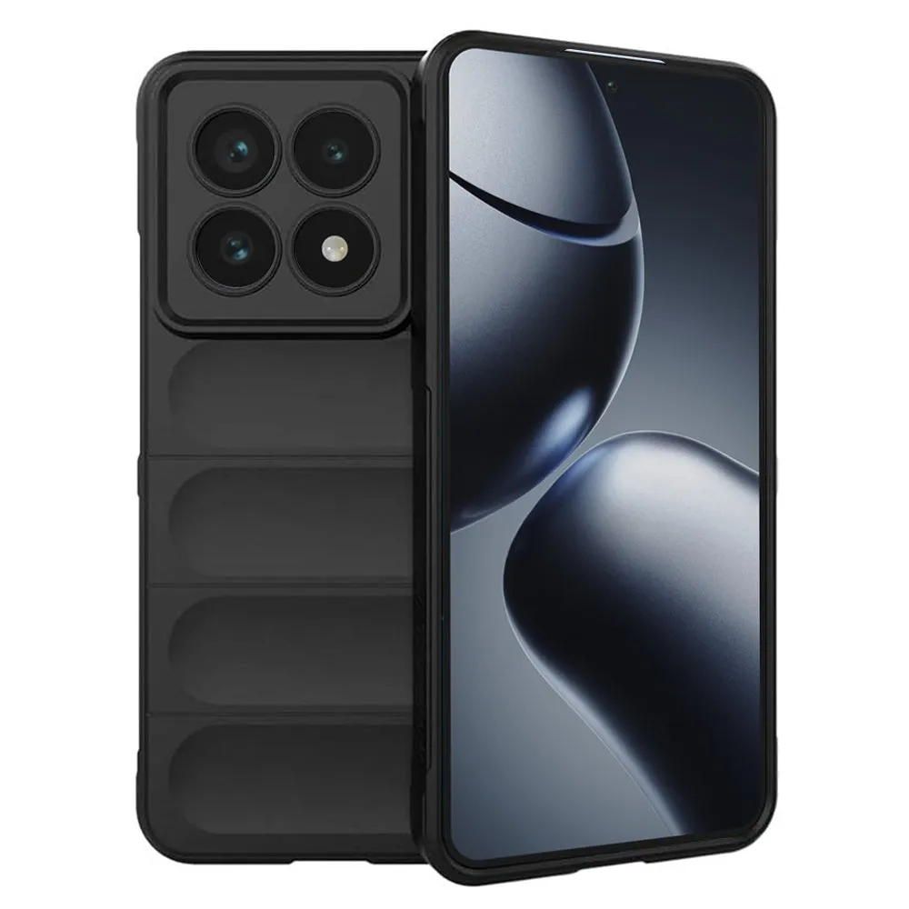 Custodia per Xiaomi 14T Pro, Techsuit, Magic Shield, Nera - immagine 1