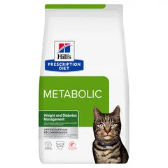 Hill's Prescription Diet Metabolic Feline Salmone 1.5 kg - Dieta veterinaria per gatti - immagine 1