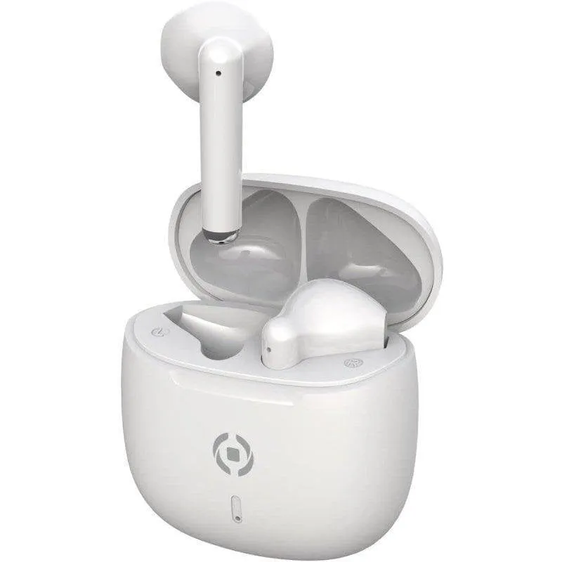 Auricolari Celly BUZ2 wireless Bluetooth 5.3 TWS per chiamate e musica bianchi - immagine 1