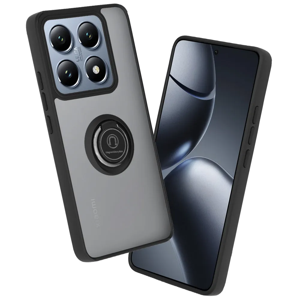 Custodia per Xiaomi 14T Pro, Techsuit, Glinth, Nera - immagine 1