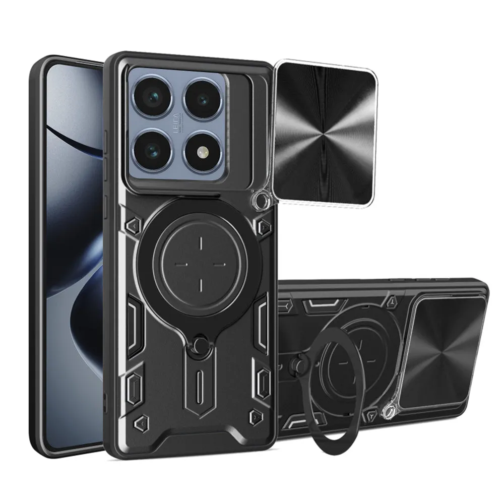 Custodia per Xiaomi 14T Pro, Techsuit, CamGuard Pro, Nera - immagine 1