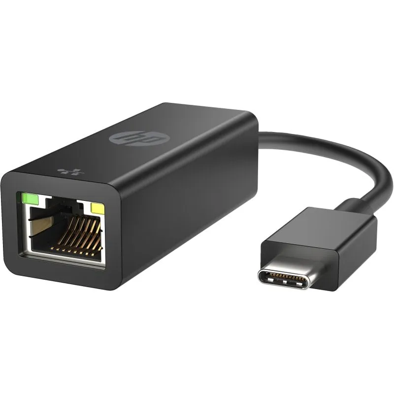 Adattatore di rete HP da USB-C a RJ45 con LED di stato - immagine 1