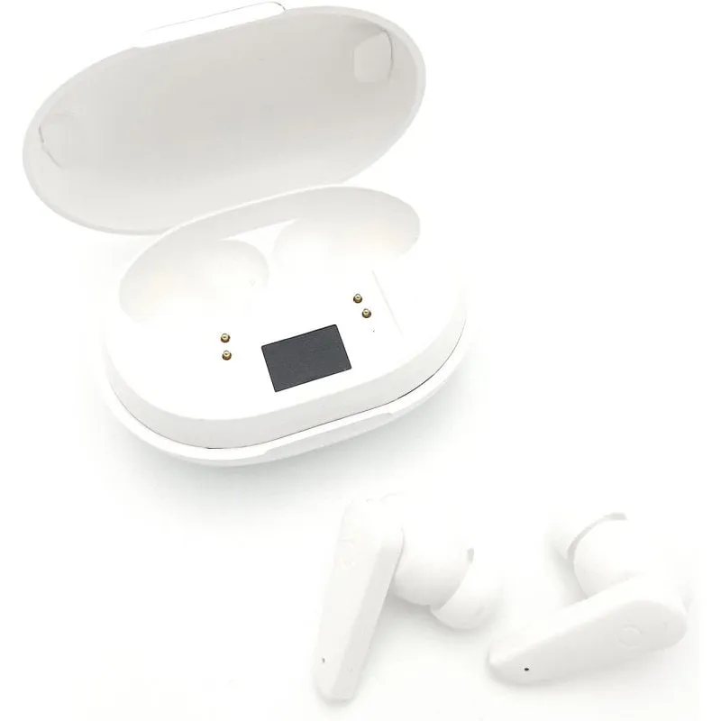 Elbe ABTWS-005-B Cuffie Bluetooth TWS bianche - immagine 1