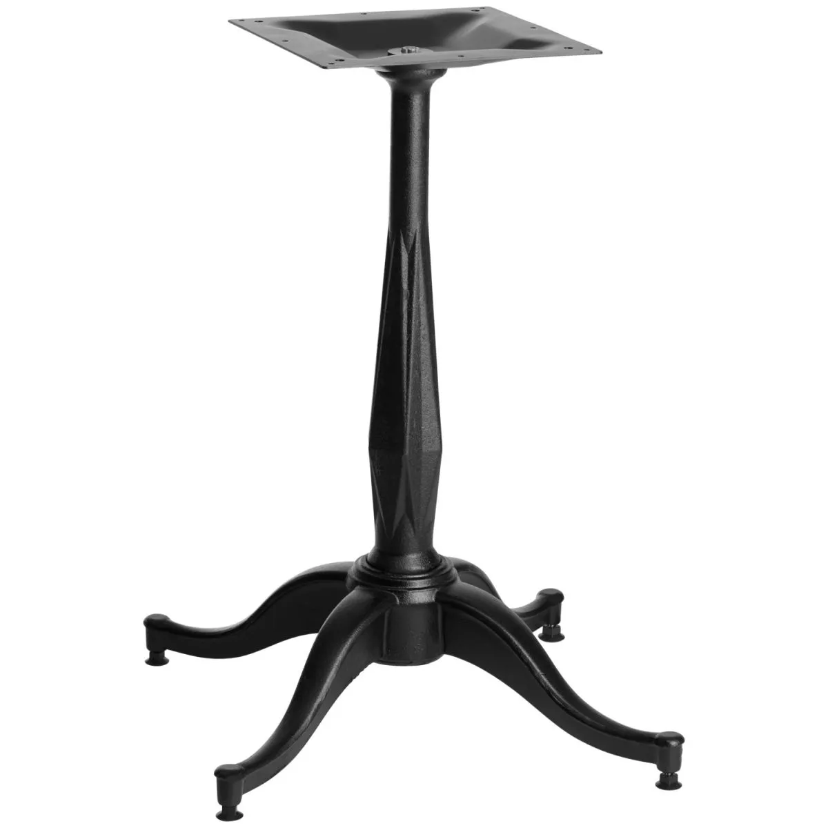 VEGA Base per tavolo Gustavo; 48x48x72 cm (LxLxH); nero - immagine 1