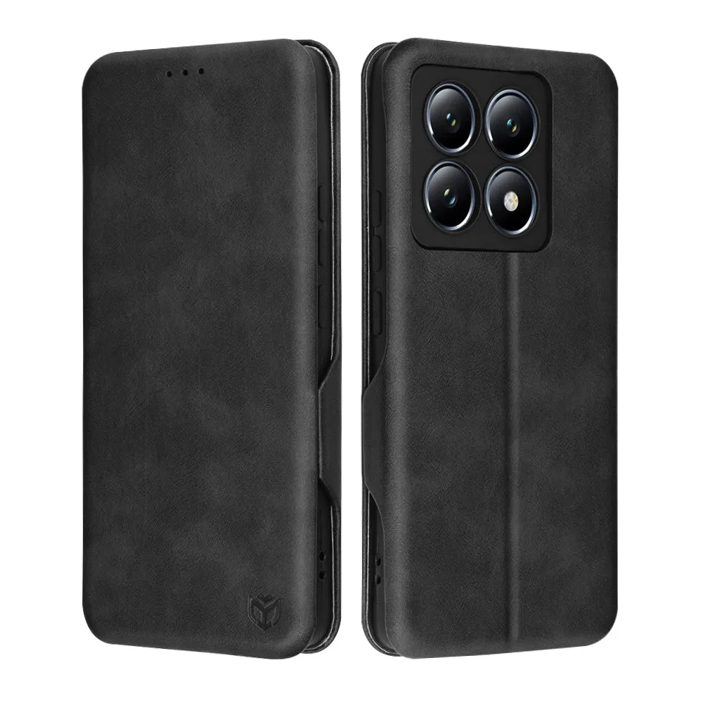 Custodia per Xiaomi 14 Pro, Techsuit, Safe Wallet Plus, Nera - immagine 1