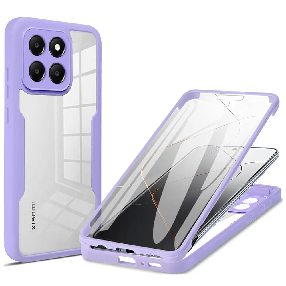 Custodia per Xiaomi 14, Techsuit, ColorVerse 360, Viola - immagine 1
