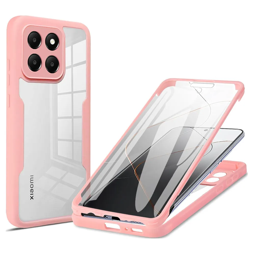 Custodia per Xiaomi 14, Techsuit, ColorVerse 360, Rosa - immagine 1