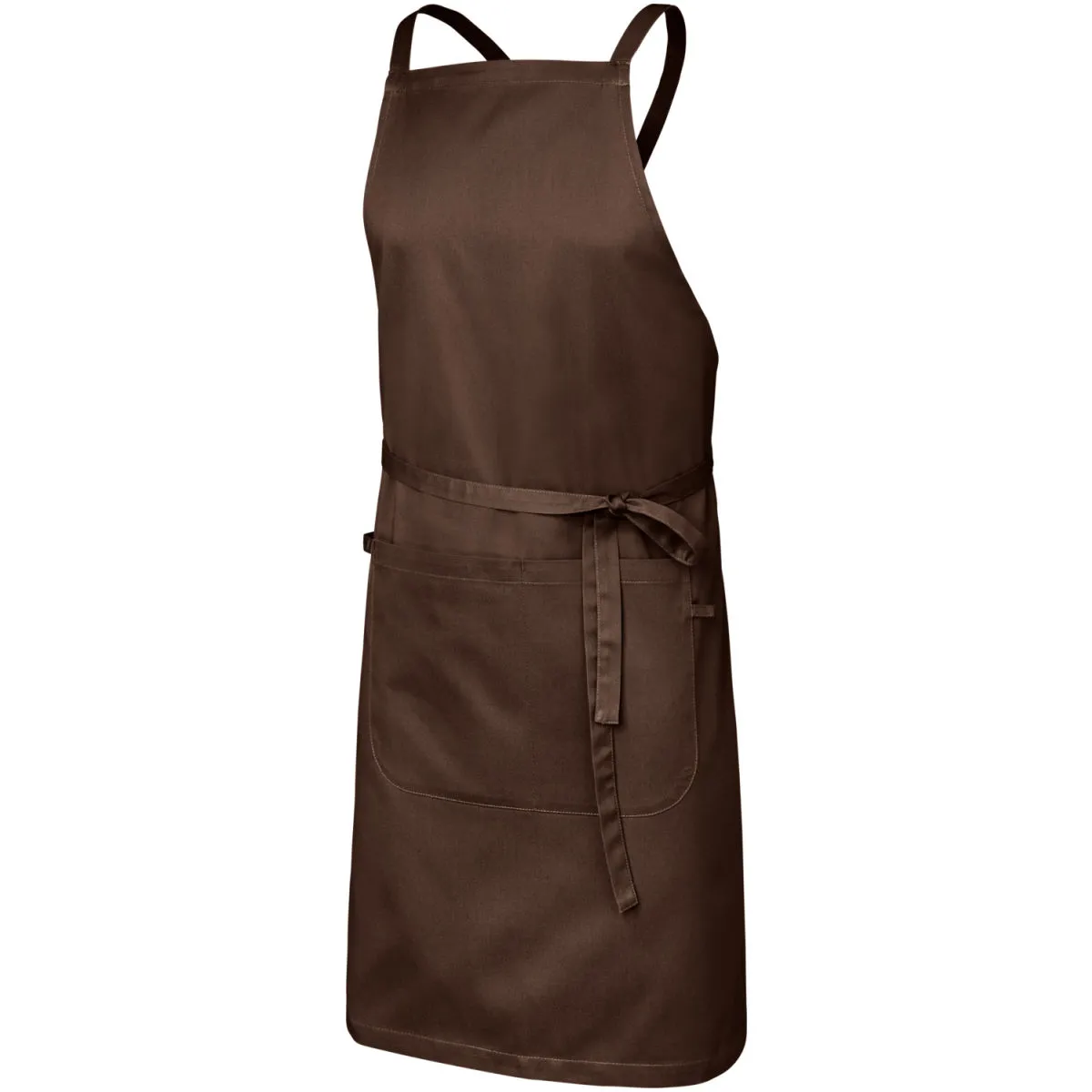 JOBELINE Grembiule con pettorina Botero 88x100 (LxL); 88x100 cm (LxL); marrone cacao - immagine 1