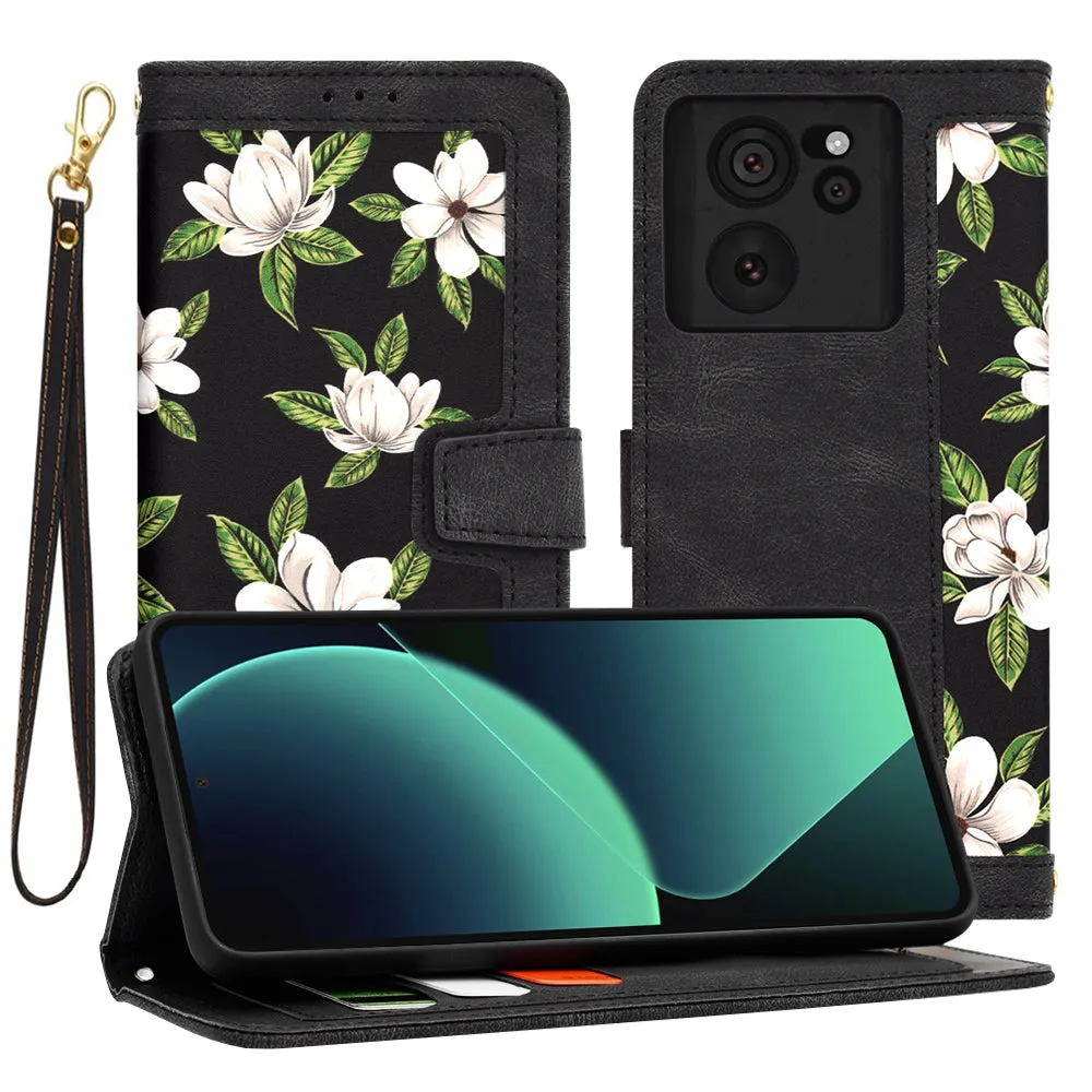 Custodia per Xiaomi 13T Pro / 13T, Techsuit, FlipCraft, Nera - immagine 1