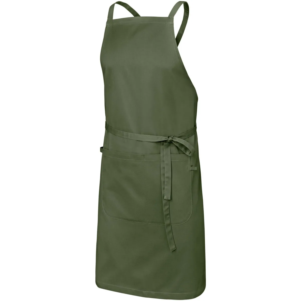 JOBELINE Grembiule con pettorina Botero 88x100 (LxL); 88x100 cm (LxL); verde oliva - immagine 1