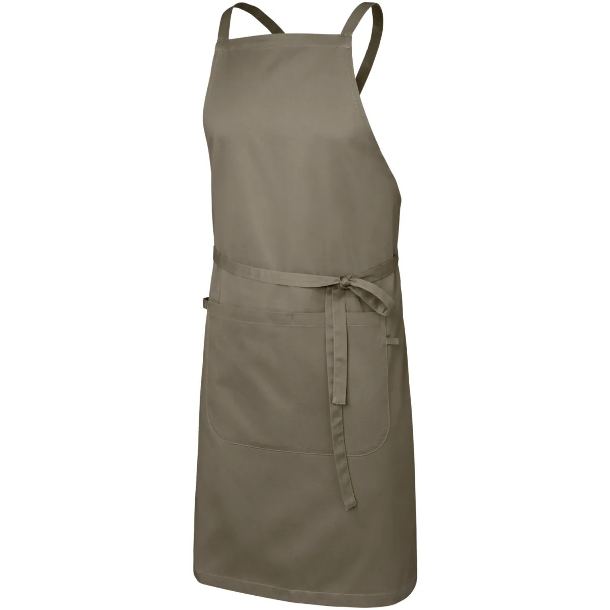 JOBELINE Grembiule con pettorina Botero 88x100 (LxL); 88x100 cm (LxL); tortora - immagine 1