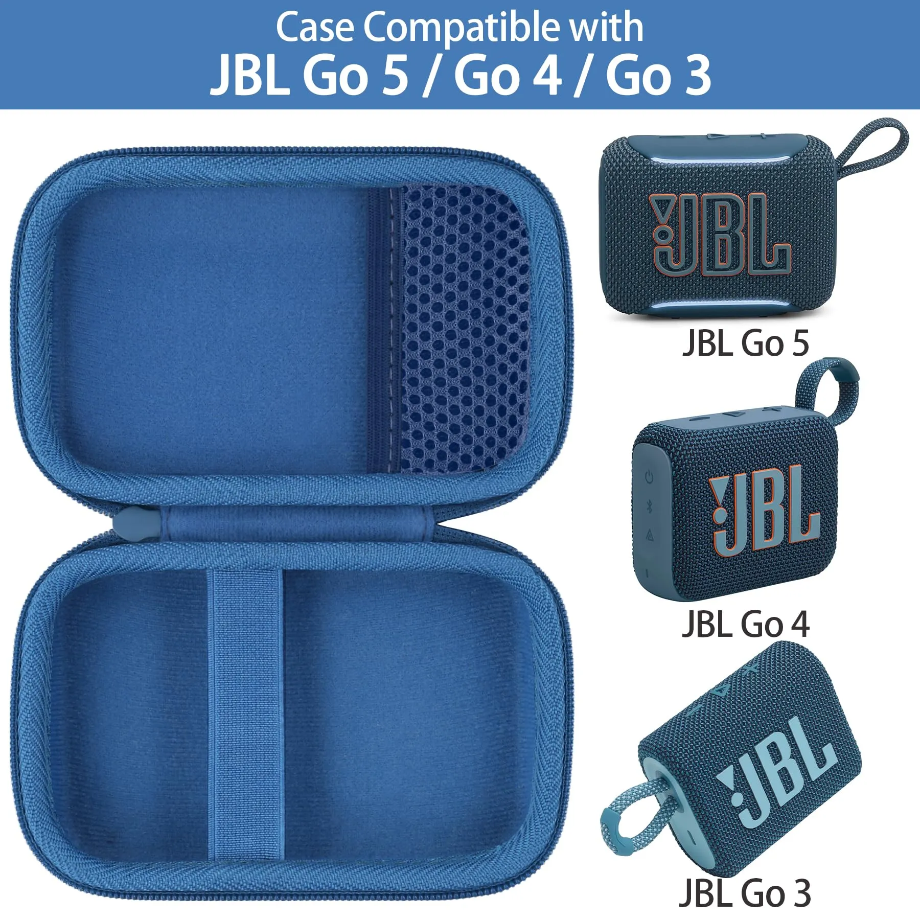 co2CREA Custodia Compatibile con JBL Go5/ 4/3 Altoparlante Bluetooth - immagine 2