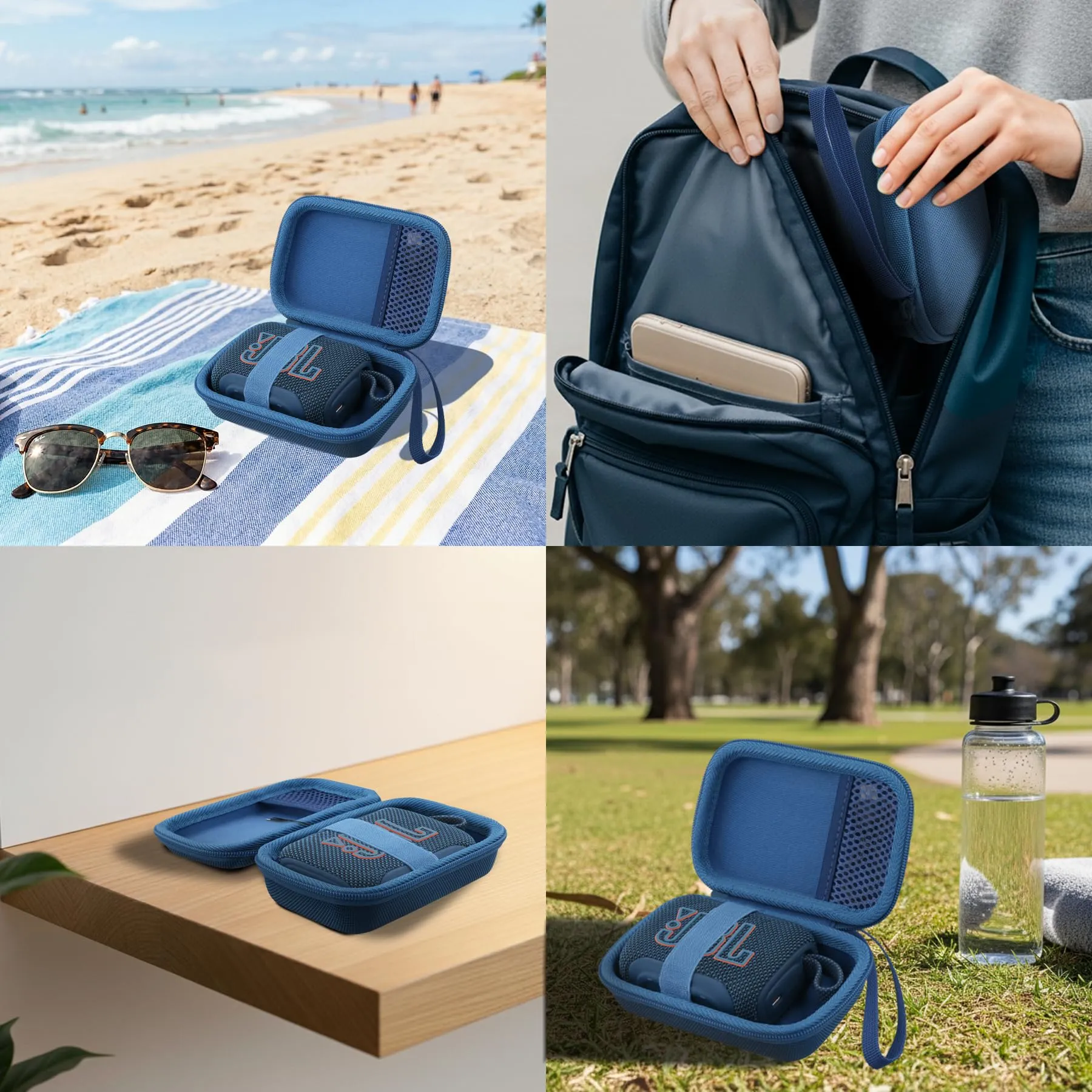 co2CREA Custodia Compatibile con JBL Go5/ 4/3 Altoparlante Bluetooth - immagine 8