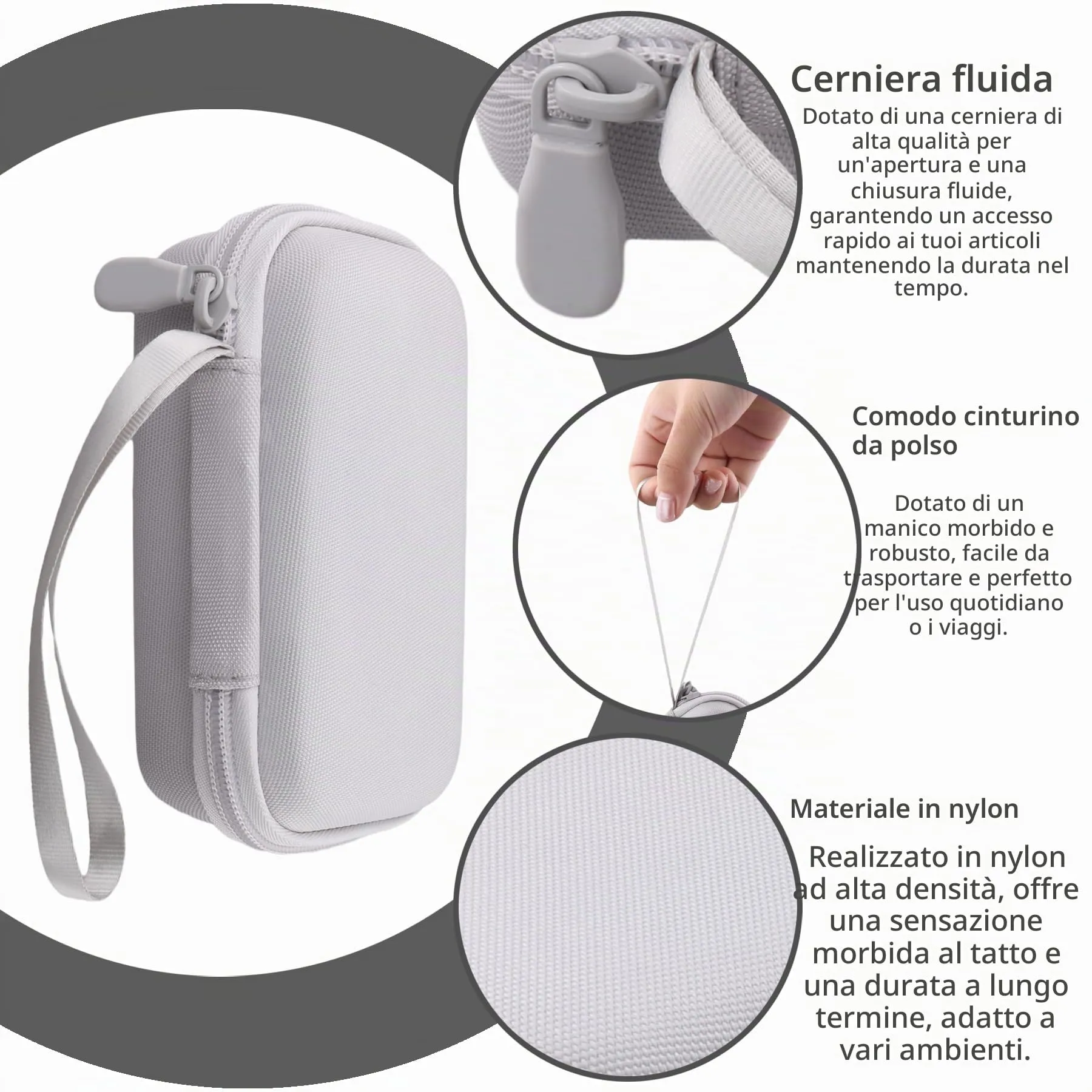 co2CREA Custodia Compatibile con JBL Go5/ 4/3 Altoparlante Bluetooth - immagine 5