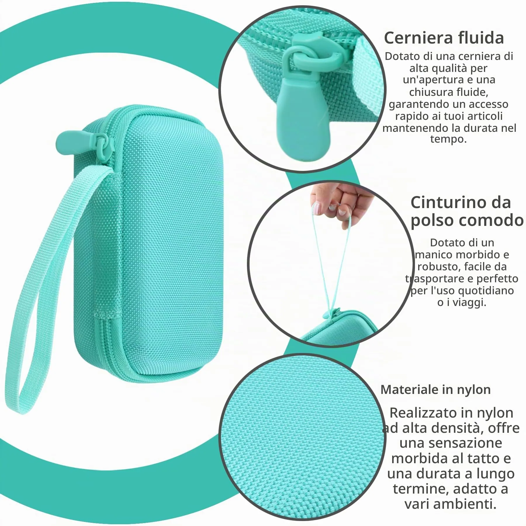 co2CREA Custodia Compatibile con JBL Go5/ 4/3 Altoparlante Bluetooth - immagine 5