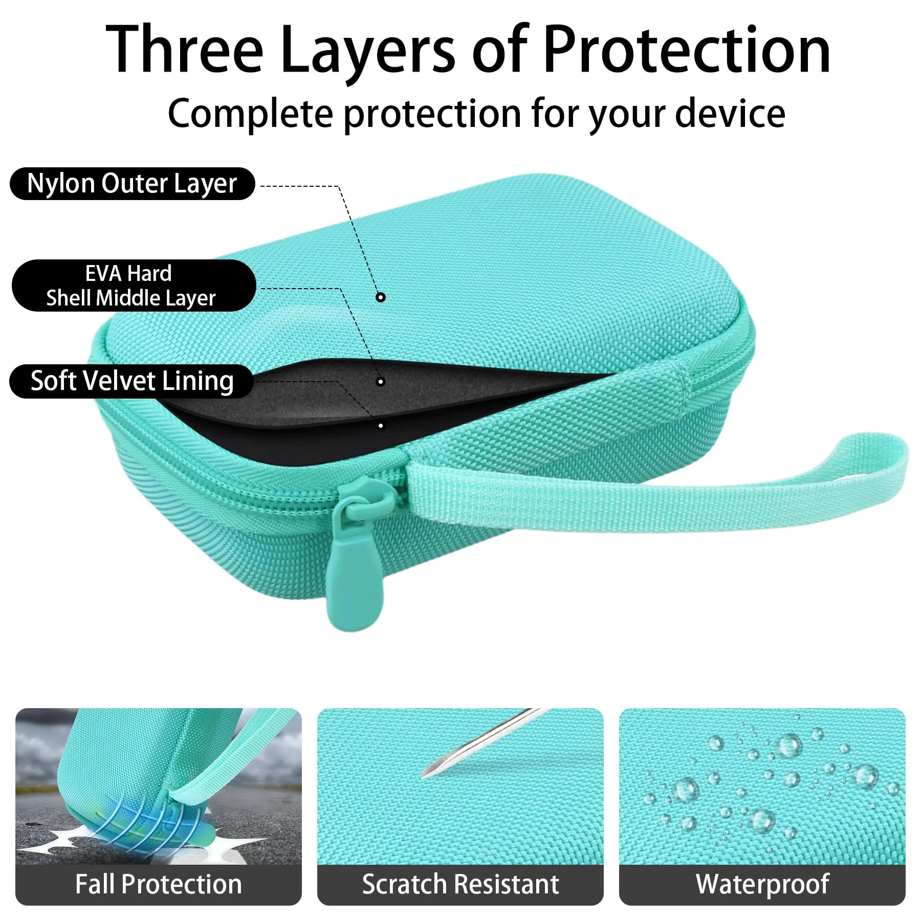 co2CREA Custodia Compatibile con JBL Go5/ 4/3 Altoparlante Bluetooth - immagine 7