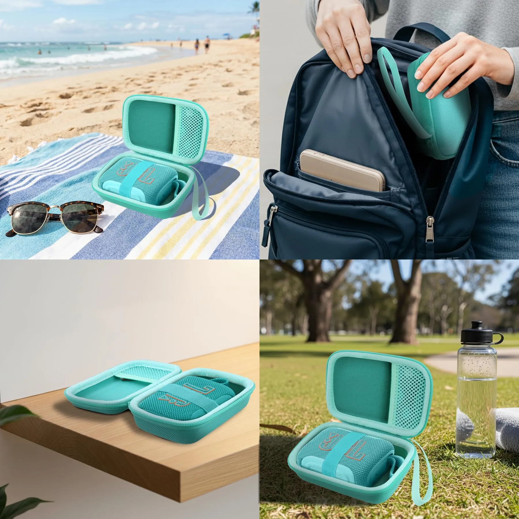 co2CREA Custodia Compatibile con JBL Go5/ 4/3 Altoparlante Bluetooth - immagine 8