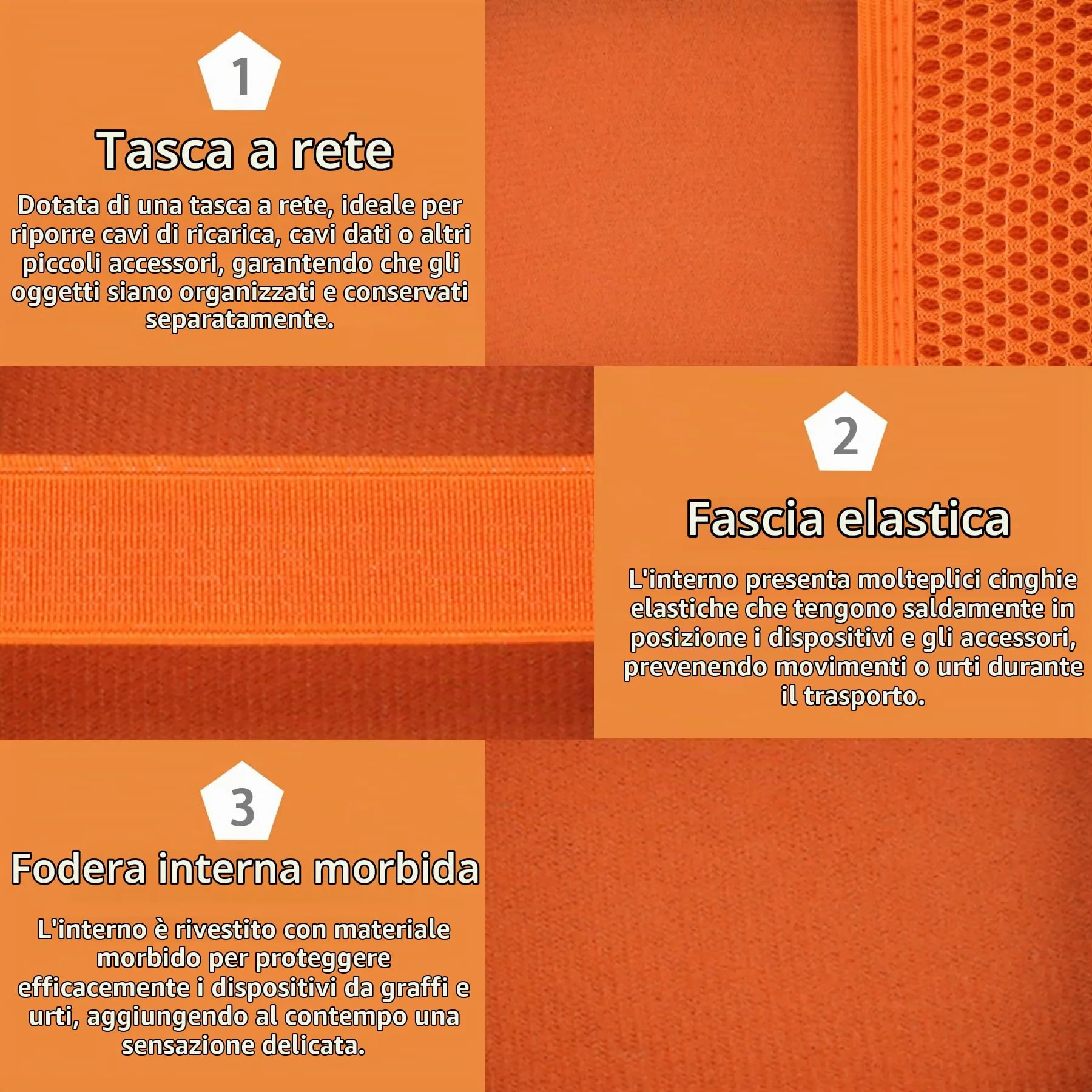 co2CREA Custodia Compatibile con JBL Go5/ 4/3 Altoparlante Bluetooth - immagine 4