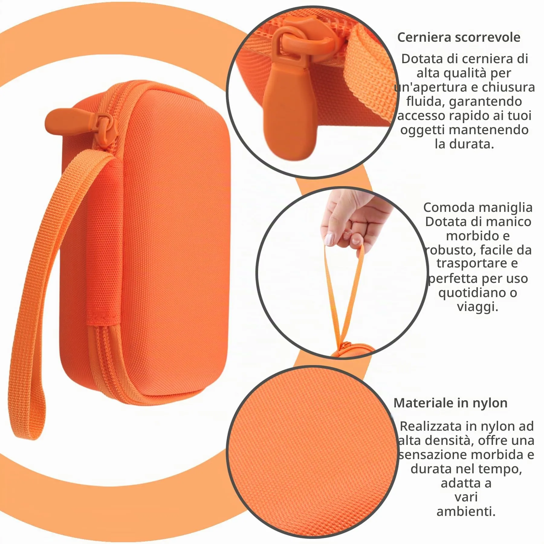 co2CREA Custodia Compatibile con JBL Go5/ 4/3 Altoparlante Bluetooth - immagine 5