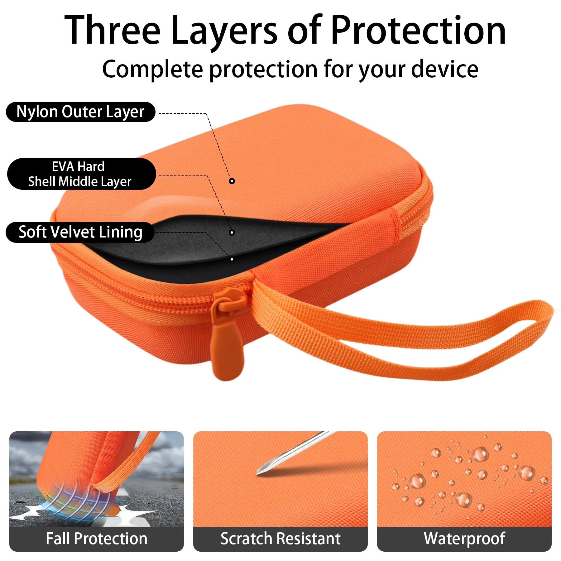 co2CREA Custodia Compatibile con JBL Go5/ 4/3 Altoparlante Bluetooth - immagine 7
