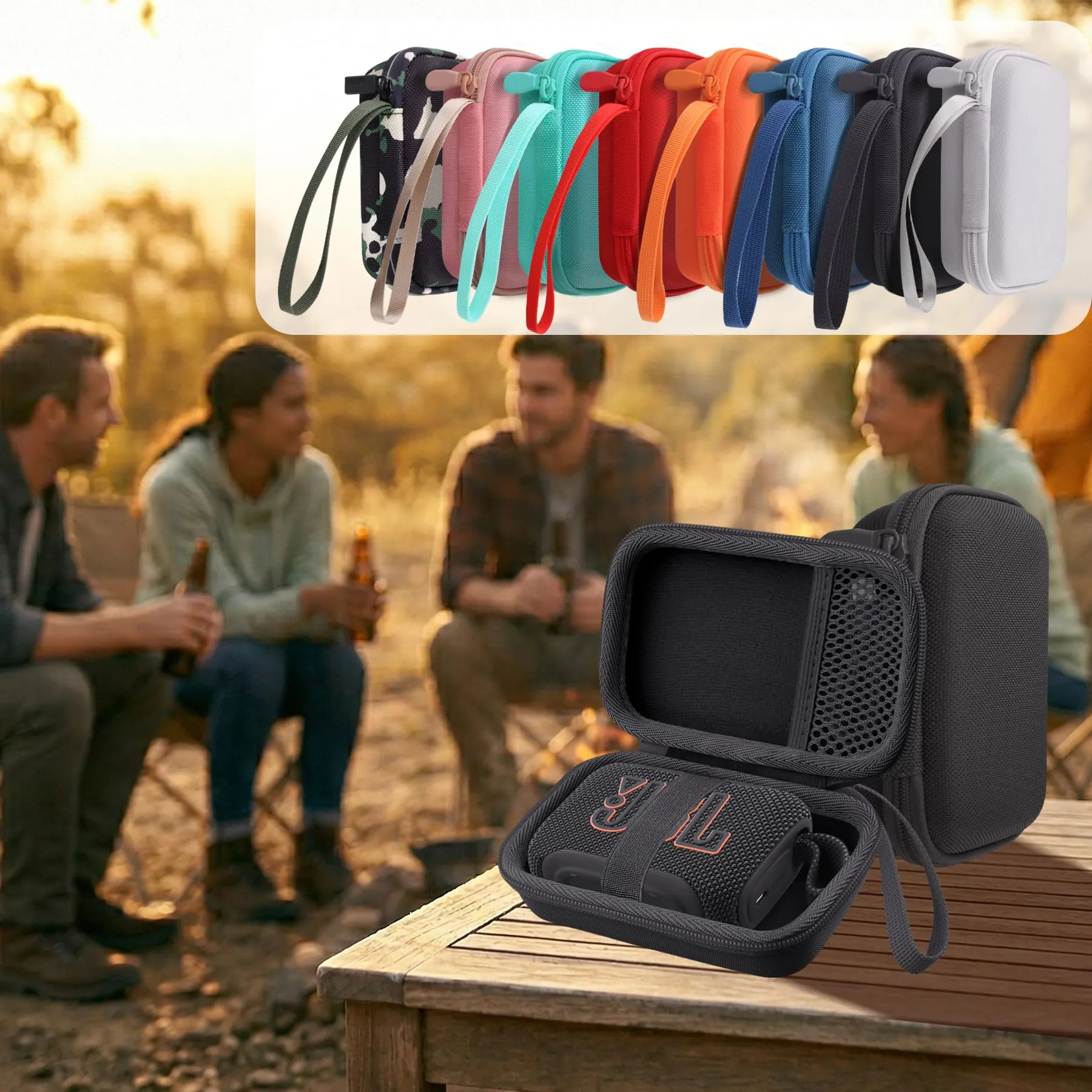 co2CREA Custodia Compatibile con JBL Go5/ 4/3 Altoparlante Bluetooth - immagine 9