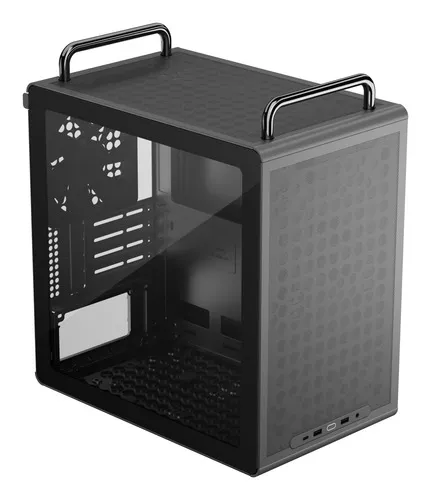 Cooler Master Case Qube 340 Black Mb Matx/Mitx 1 Ventole 140mm Preinstal Design Modulare Usb-C 3.2 Q340-Kgnn-S00 - immagine 1
