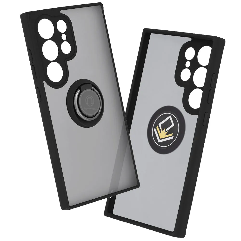 Custodia per Samsung Galaxy S24 Ultra S928, Techsuit, Glinth, Nera - immagine 1