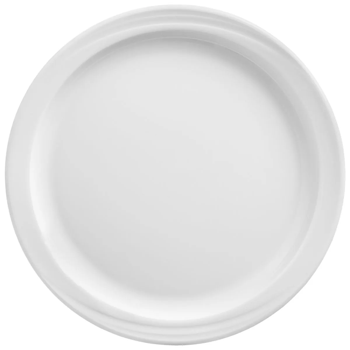 6x PULSIVA Piatto Melody piano; 25 cm (Ø); bianco; rotonda; 6 pz. / Pacco - immagine 1