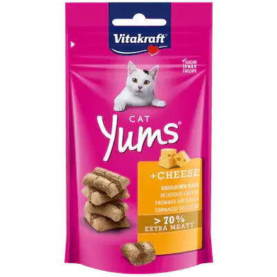 Vitakraft Cat Yums 40 gr Formaggio - immagine 1