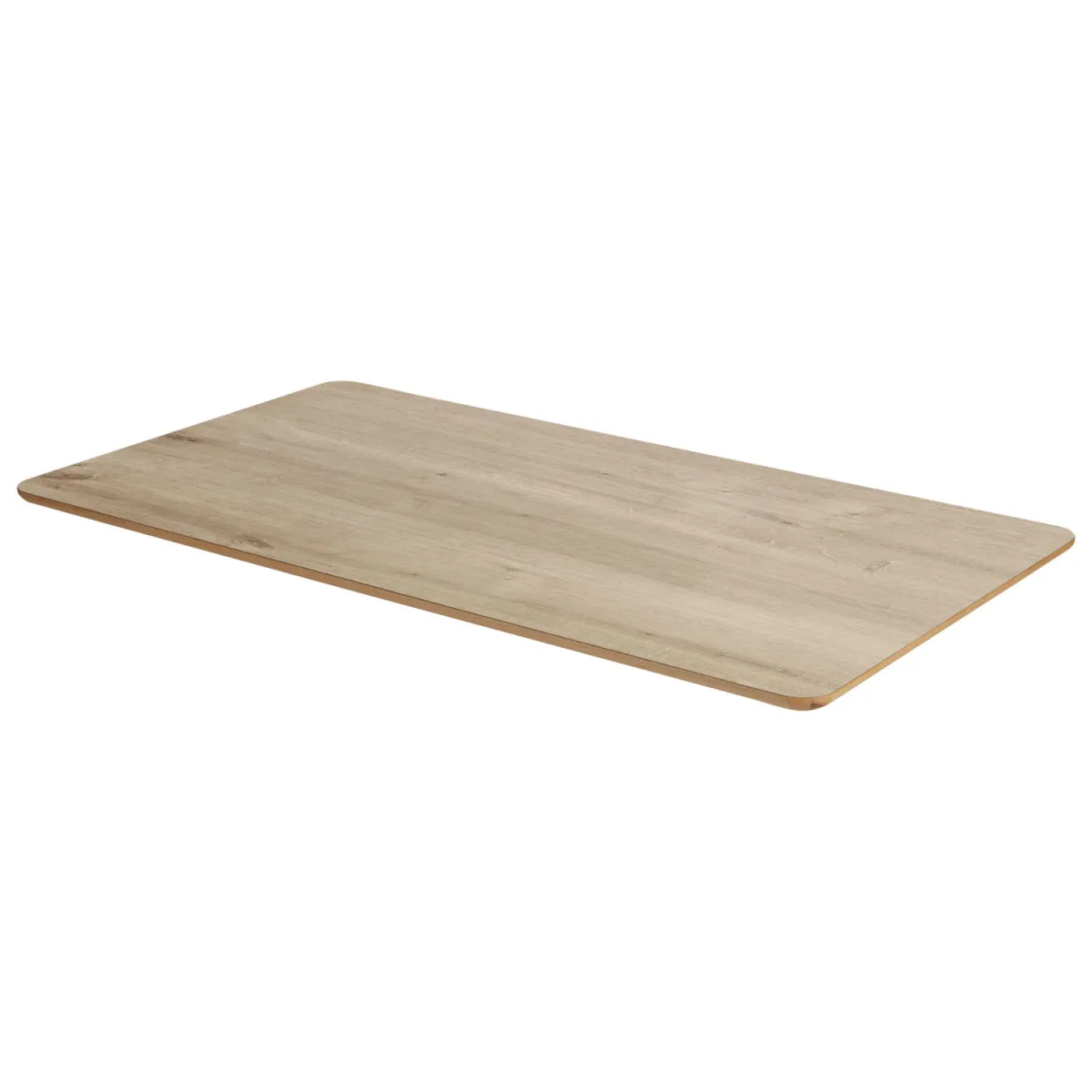 VEGA Piano per tavolo Duneo rettangolare; 140x75x2.5 cm (LxLxH); quercia/naturale; rettangolare - immagine 1