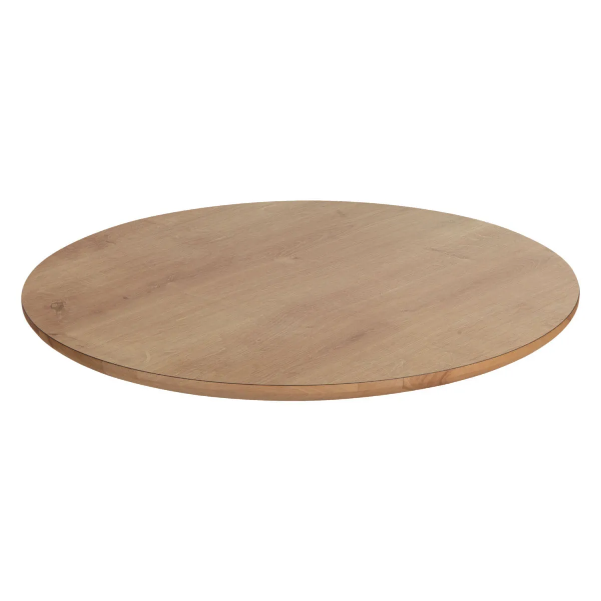 VEGA Piano per tavolo Duneo rotondo; 60x2.5 cm (ØxH); quercia/naturale; rotonda - immagine 1