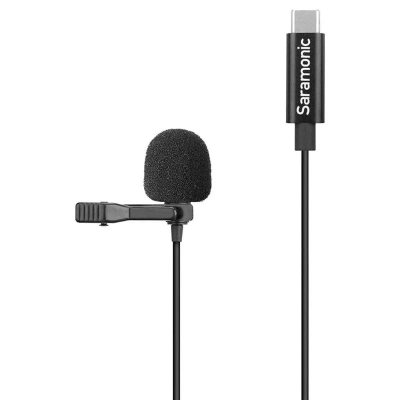 Microfono da bavero Saramonic LavMicro U3B USB-C 6 m Nero - immagine 1