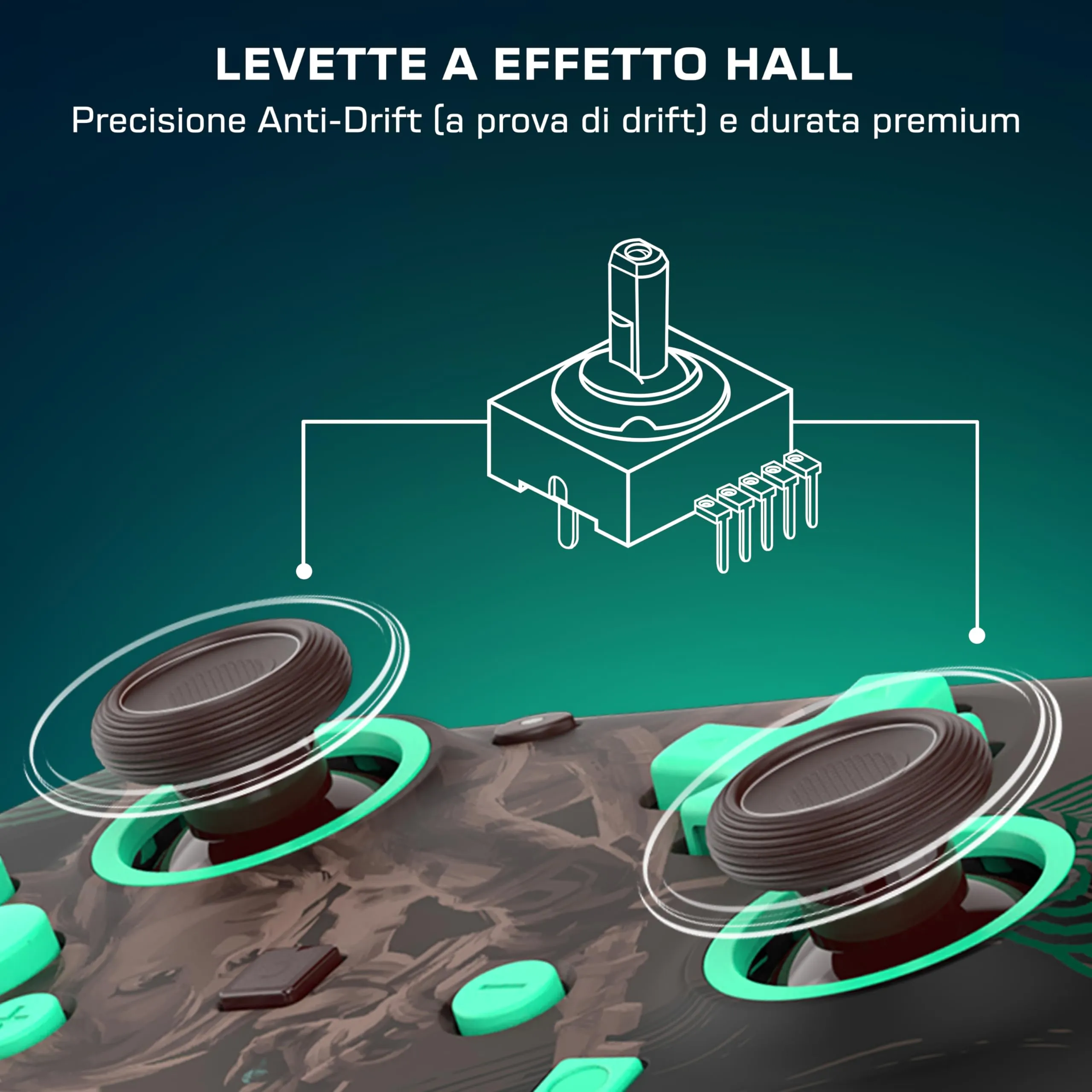 Turtle Beach Rematch Controller con cavo: Legend of Zelda Nintendo Switch 2 - immagine 7