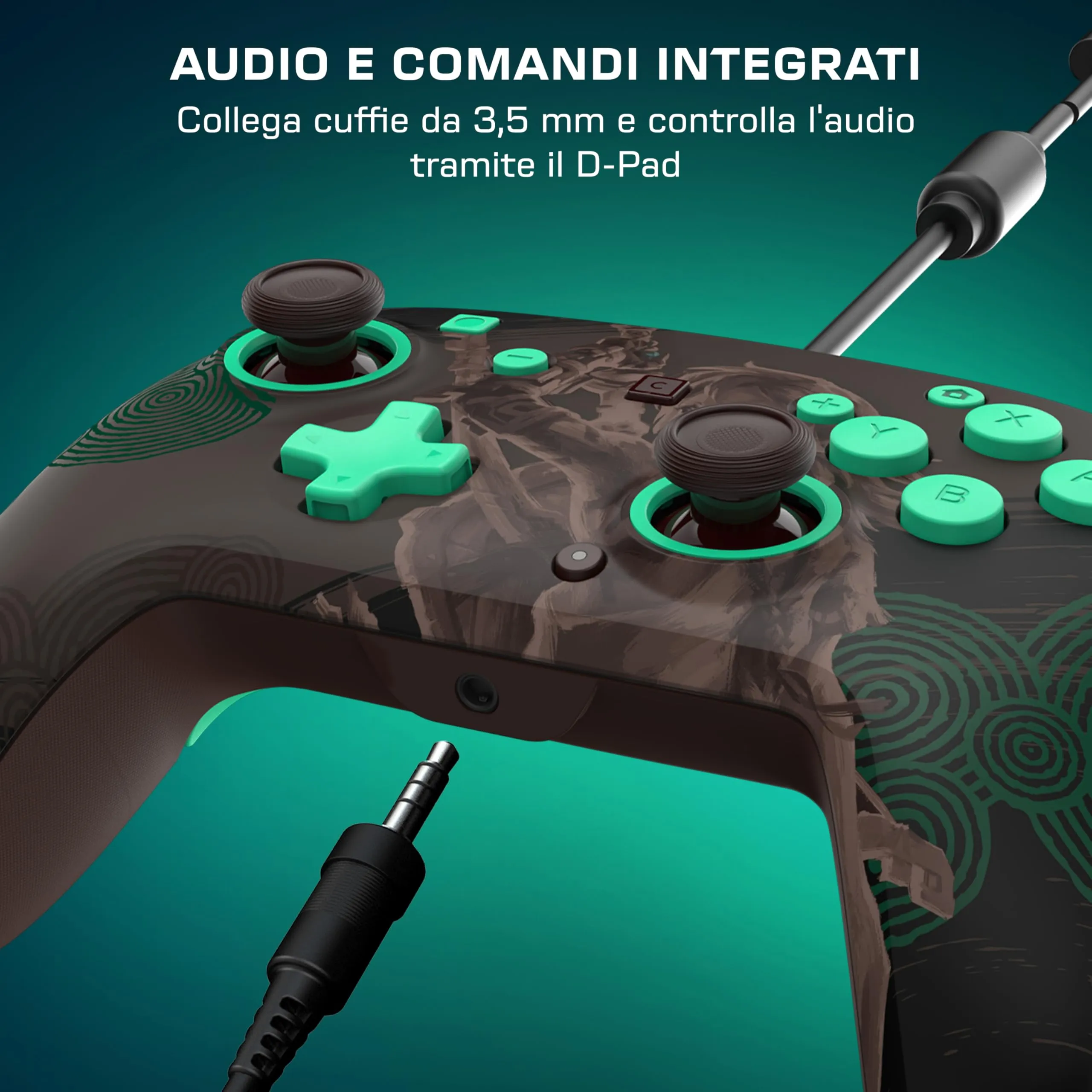 Turtle Beach Rematch Controller con cavo: Legend of Zelda Nintendo Switch 2 - immagine 10
