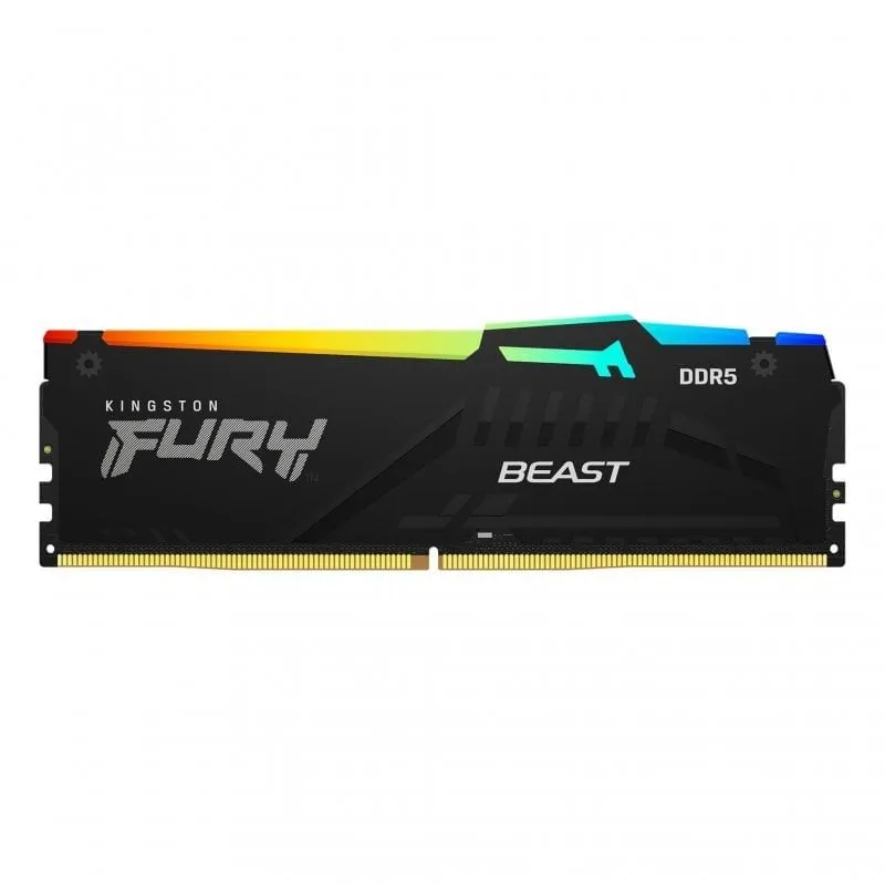 Kingston Fury Beast DDR5 RGB 6000Mhz 32GB CL36 AMD EXPO - immagine 1
