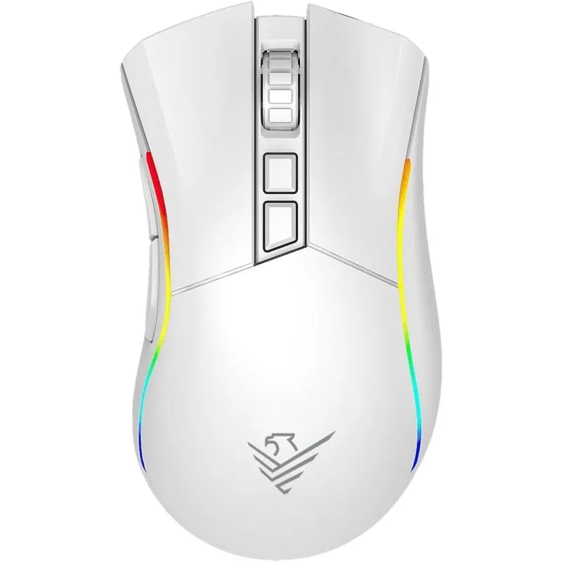 Mouse da gioco wireless Phoenix Void Elite RGB 19000 DPI Bianco - immagine 1