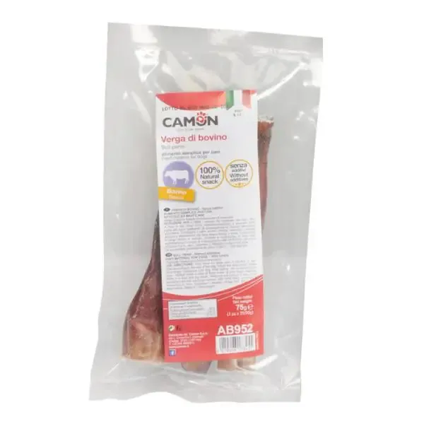 Camon Snack naturale Nerbo di Bovino 75 gr - 3 pezzi - immagine 1
