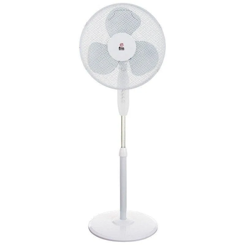 Ventilatore a Piantana FM Calefacción VP-40 45W 40cm 3 Velocità Testa Oscillante Altezza Regolabile - immagine 1