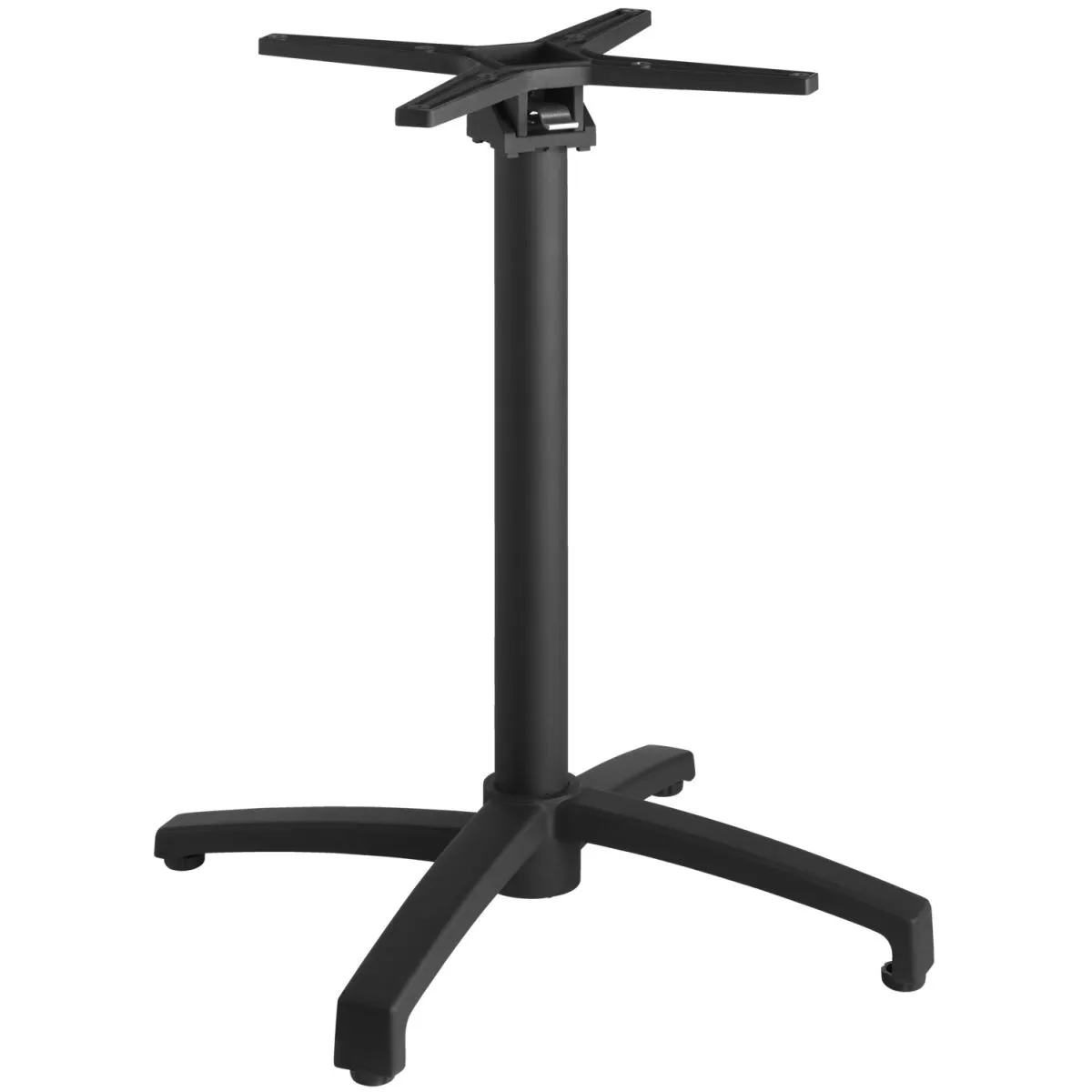VEGA Base per tavolo da esterno Taipa pieghevole; 66x66x72 cm (LxLxH); nero - immagine 1
