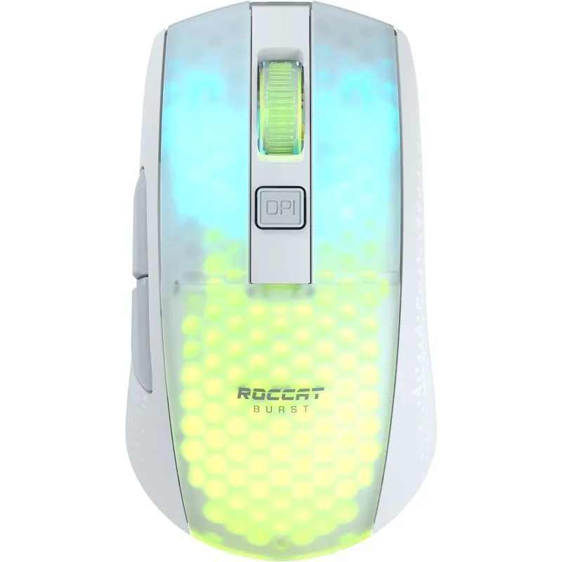 Mouse da gioco wireless Roccat Burst Pro Air RGB 19000 DPI bianco - immagine 1