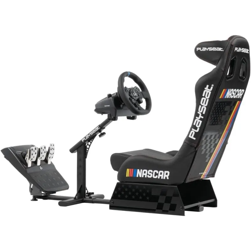 Playseat Evolution PRO NASCAR Sedia per gaming universale Seduta imbottita Nero - immagine 1