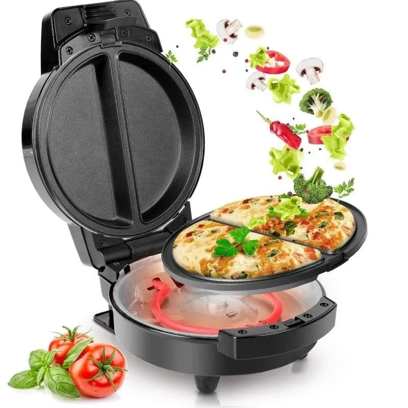 Macchina per Crêpes Duronic OM60 600W 2 crêpes simultanee - immagine 1