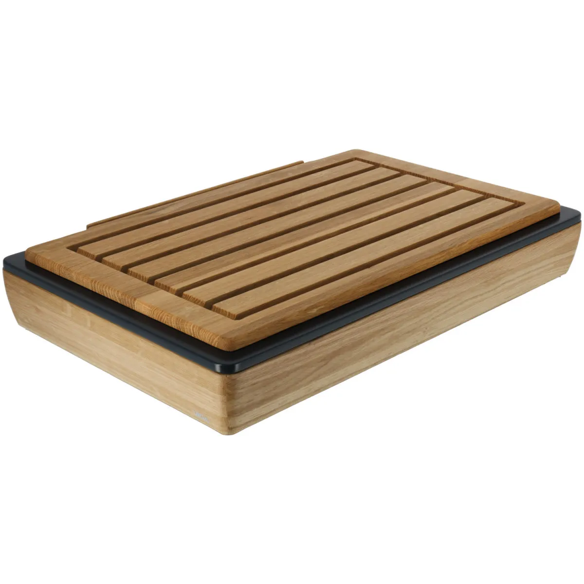VEGA Stazione taglio del pane Montana GN 1/1; GN 1/1, 57x36.5x11 cm (LxLxH); quercia/trasparente; rettangolare - immagine 1
