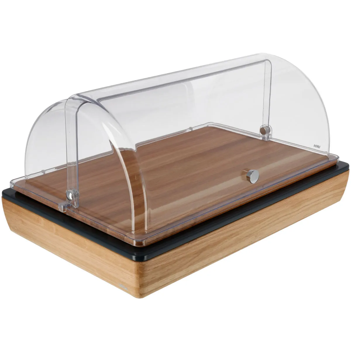VEGA Vetrina Montana media, GN 1/1, in legno; GN 1/1, 55.4x35.2x29.9 cm (LxLxH); quercia/trasparente; rettangolare - immagine 1