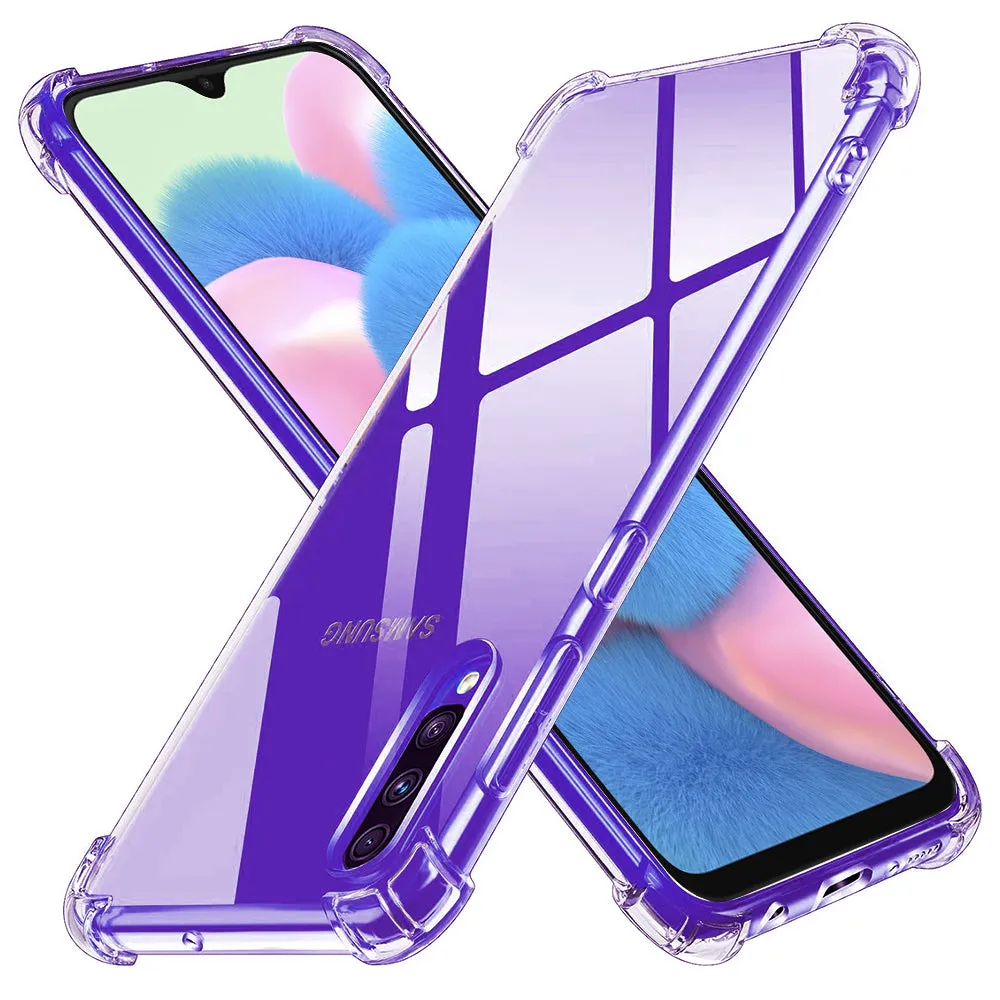 Custodia per Samsung Galaxy A50s A507 / A30s A307 / A50 A505, Techsuit, Shockproof Clear, Trasparente - immagine 1