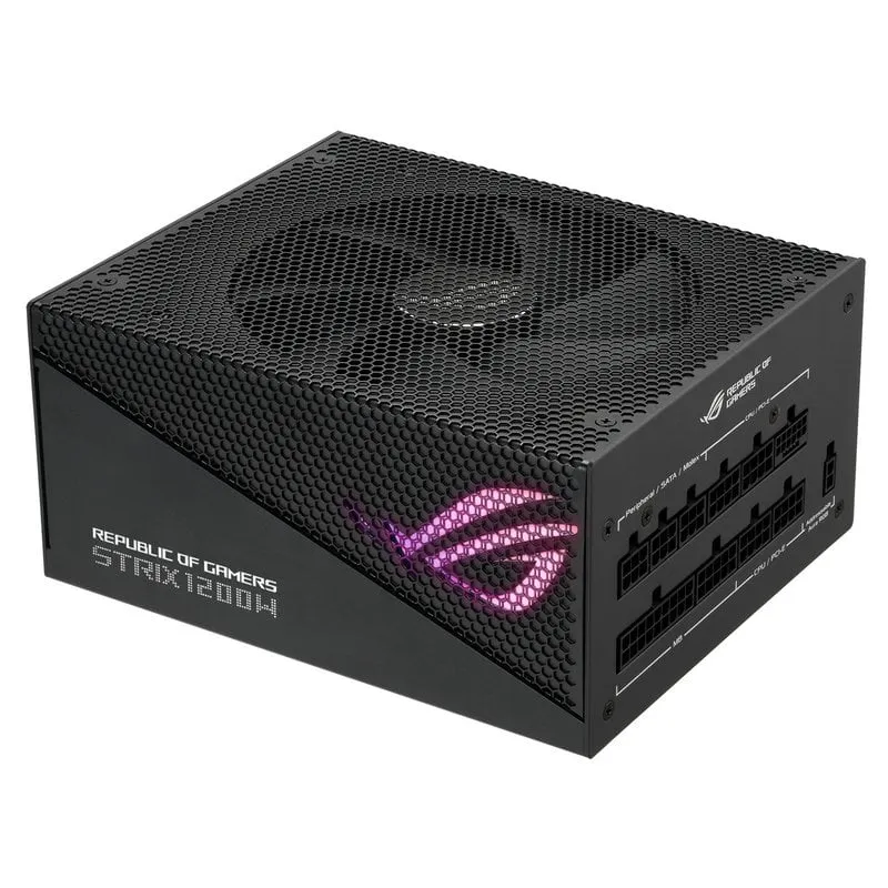 ASUS ROG STRIX 1200W Gold Aura Edition alimentatore per computer 20+4 pin ATX Nero - immagine 1
