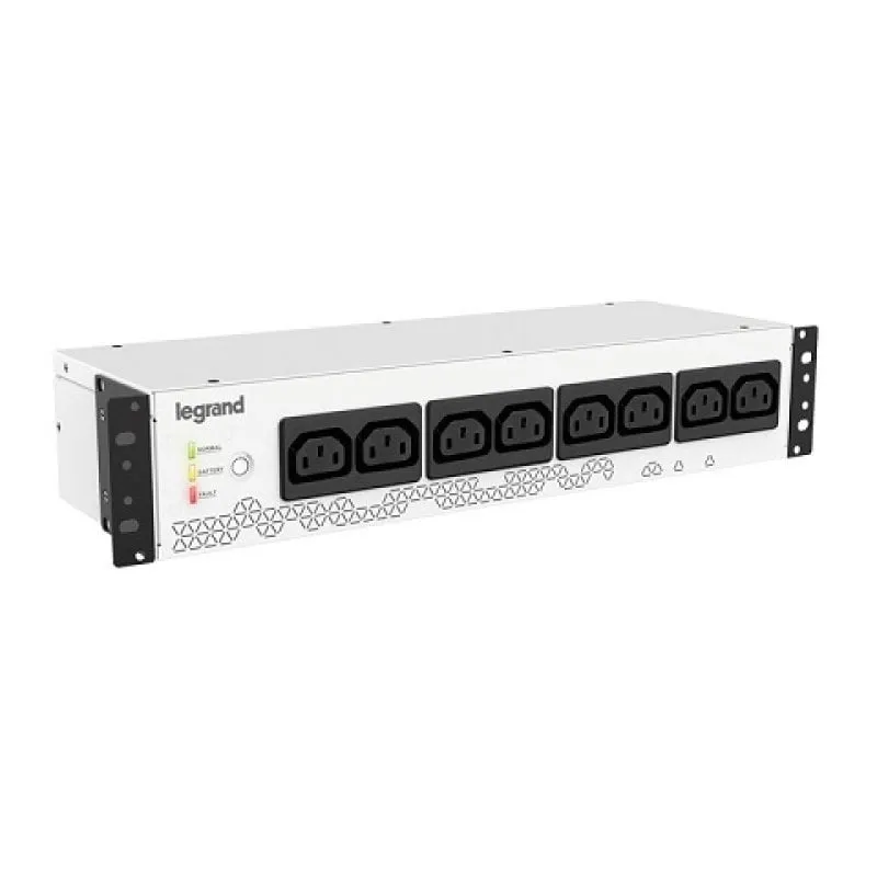 Legrand Keor UPS PDU 800VA GR/IT INPUT 8 IEC OUTPUT gruppo di continuità (UPS) Standby (Offline) 0,8 kVA 480 W 16 presa(e) AC - immagine 1