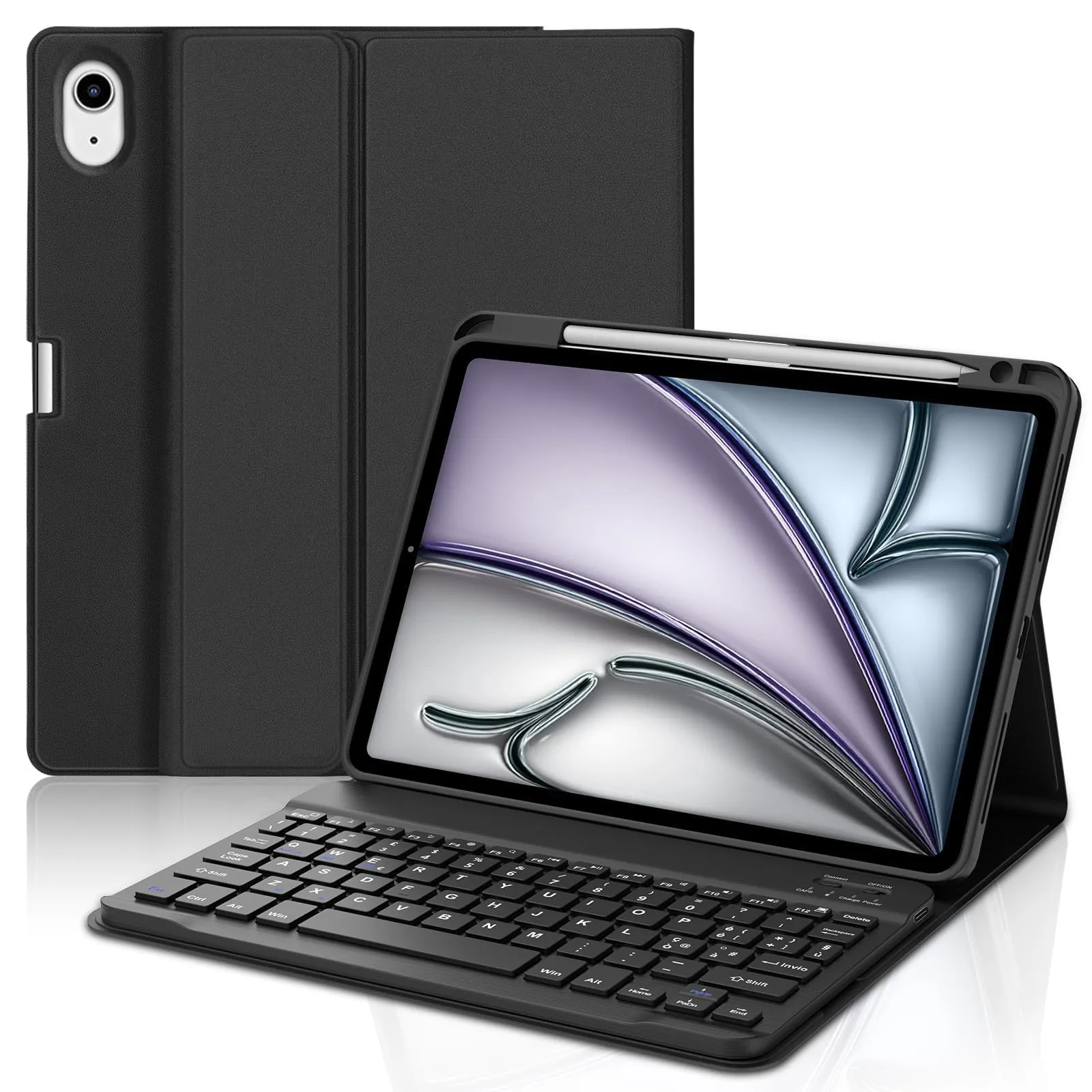 Cover Tastiera per iPad Air 11 M4 2026/M3 2025/M2 2024 11 Pollici - immagine 1
