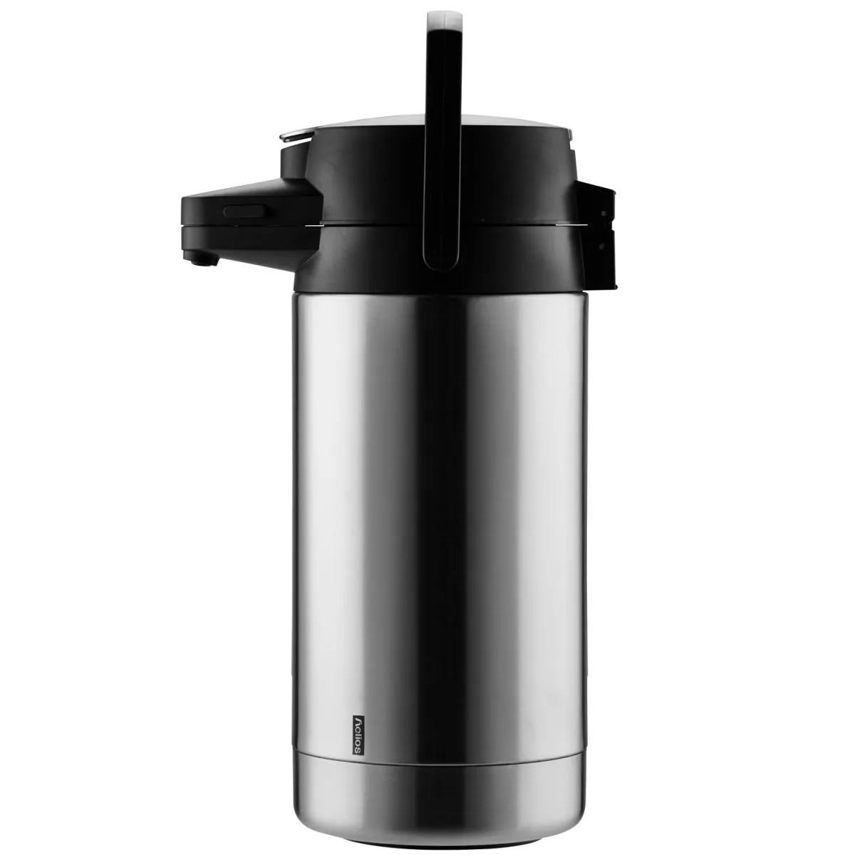 helios Thermos a pompa; 3500 ml, 39.4 cm (H); argento/nero - immagine 1